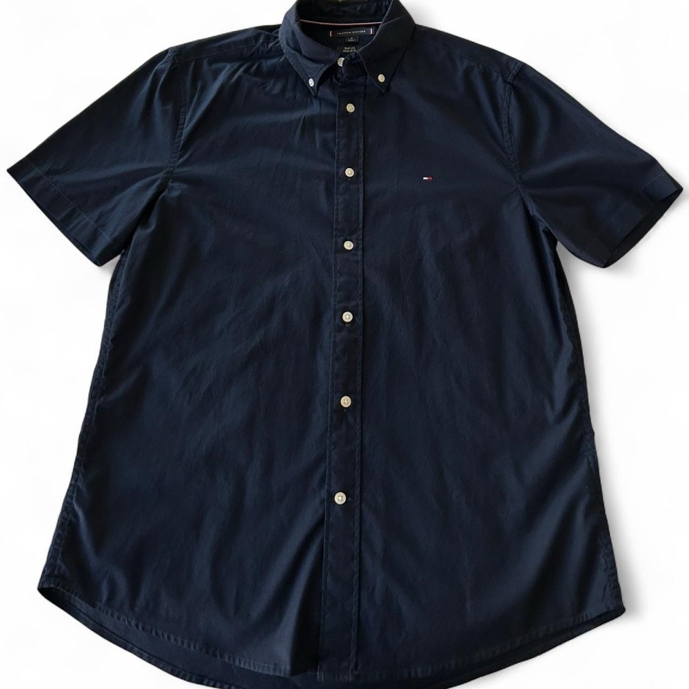 Tommy Hilfiger blue button up